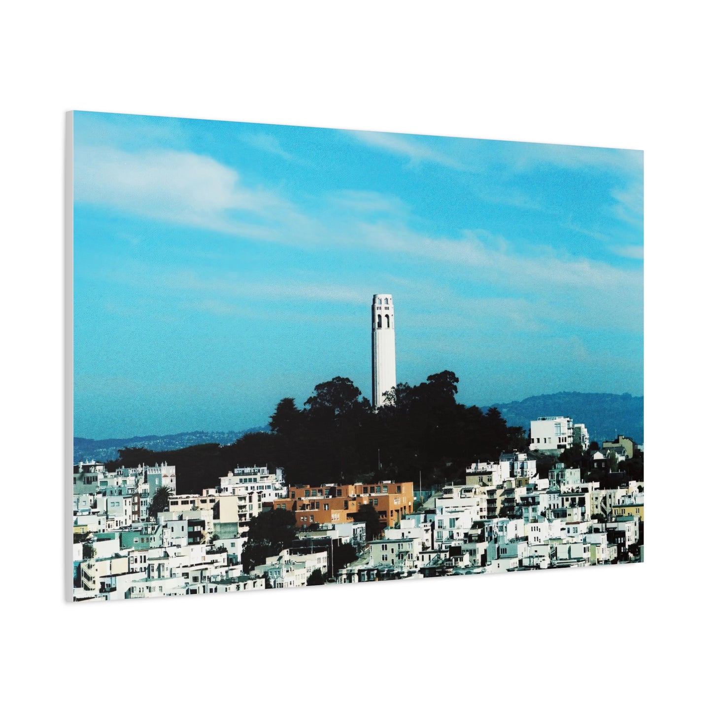 Tower Watch – 35mm Film Canvas Print