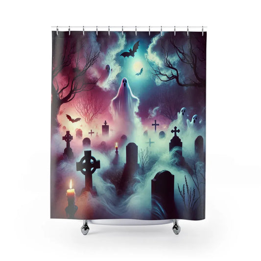 Spectral Sanctuary Shower Curtain