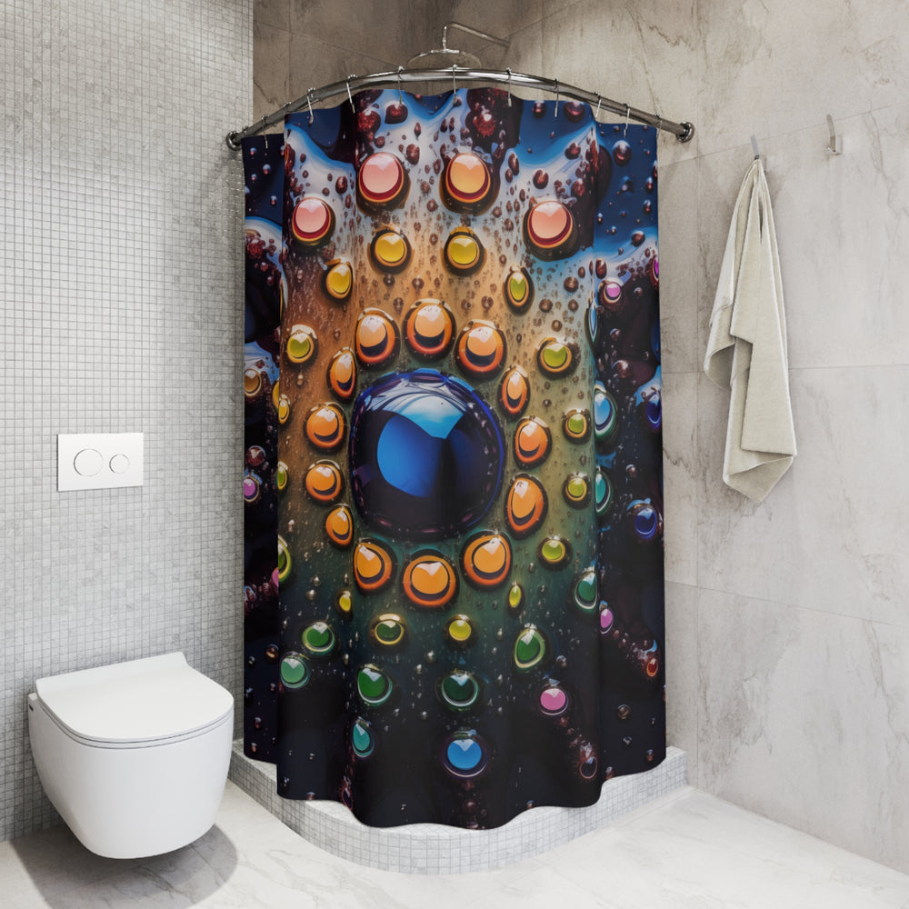 Spectrum Starburst Shower Curtain