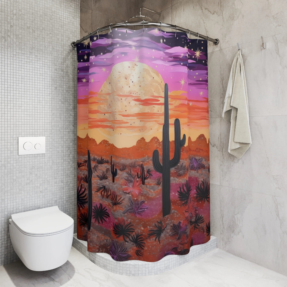 Sunset Glow Shower Curtain