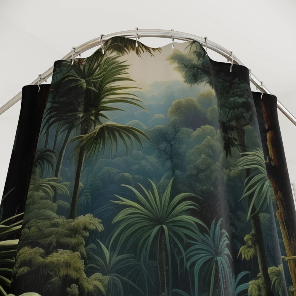 Tropical Oasis Shower Curtain