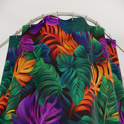 Tropical Radiance Shower Curtain