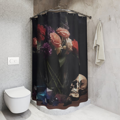 Vivid Silence Shower Curtain