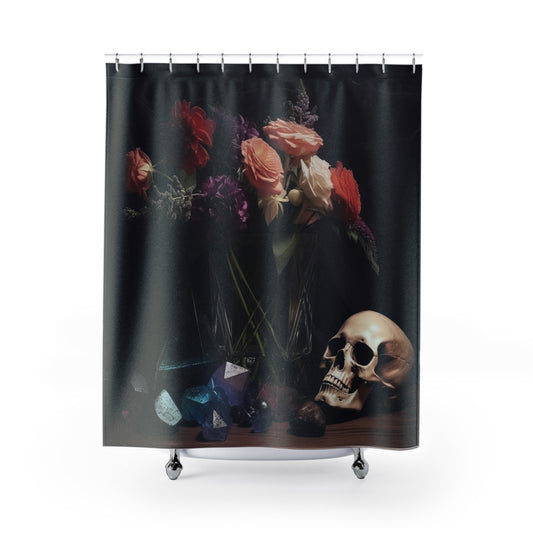 Vivid Silence Shower Curtain